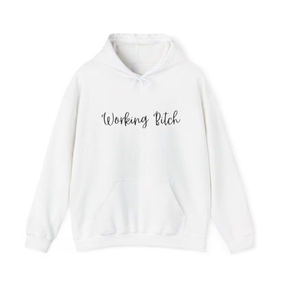 Unisex Heavy Blend™ Hooded Sweatshirt -Working B*tch