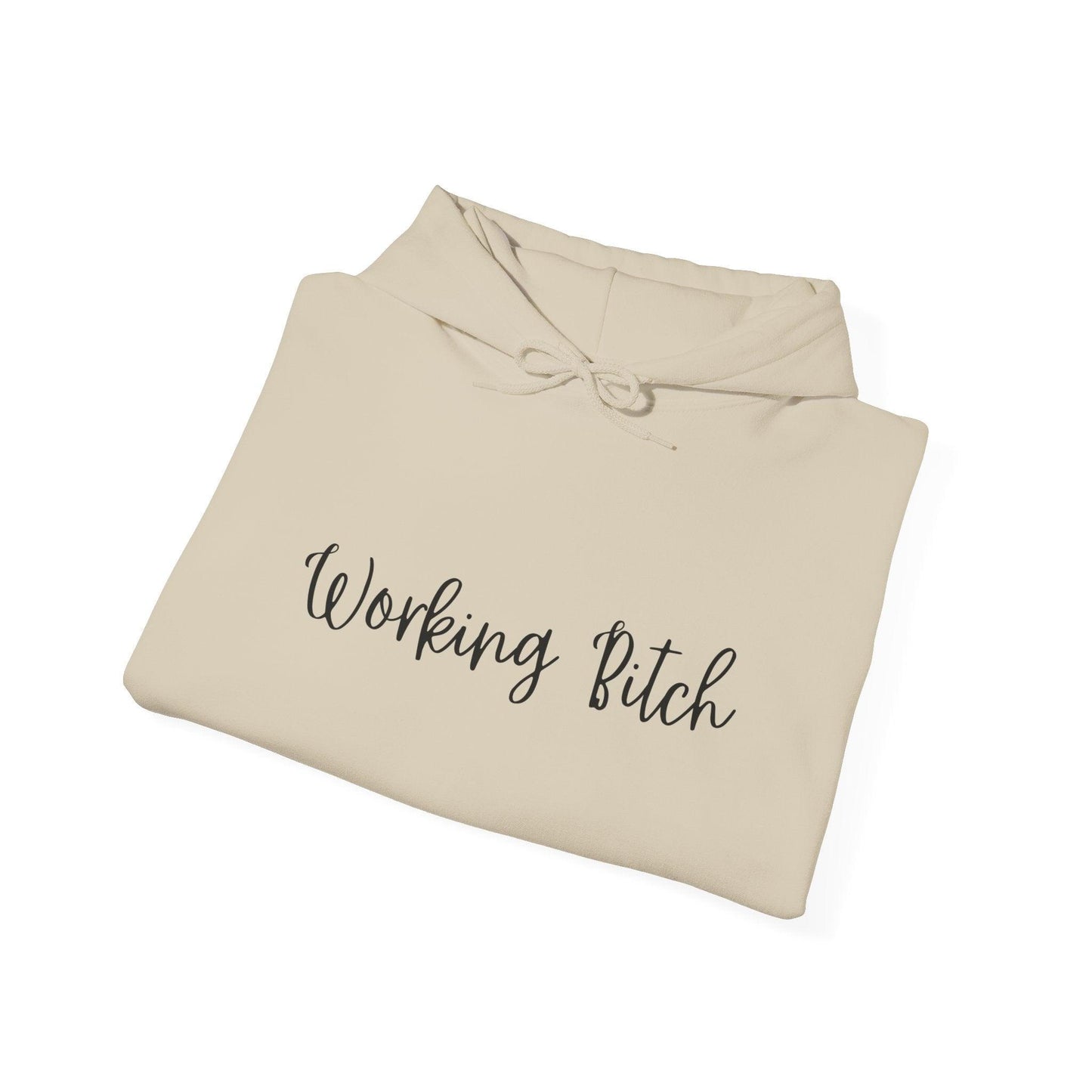 Unisex Heavy Blend™ Hooded Sweatshirt -Working B*tch