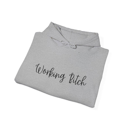 Unisex Heavy Blend™ Hooded Sweatshirt -Working B*tch