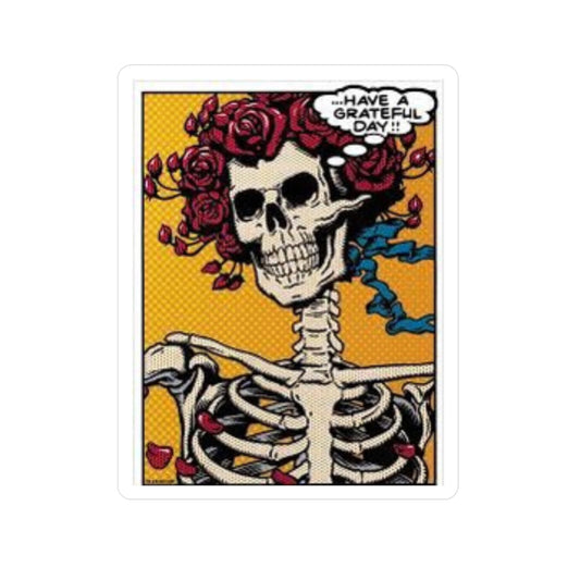 GratefulDead Vinyl Sticker