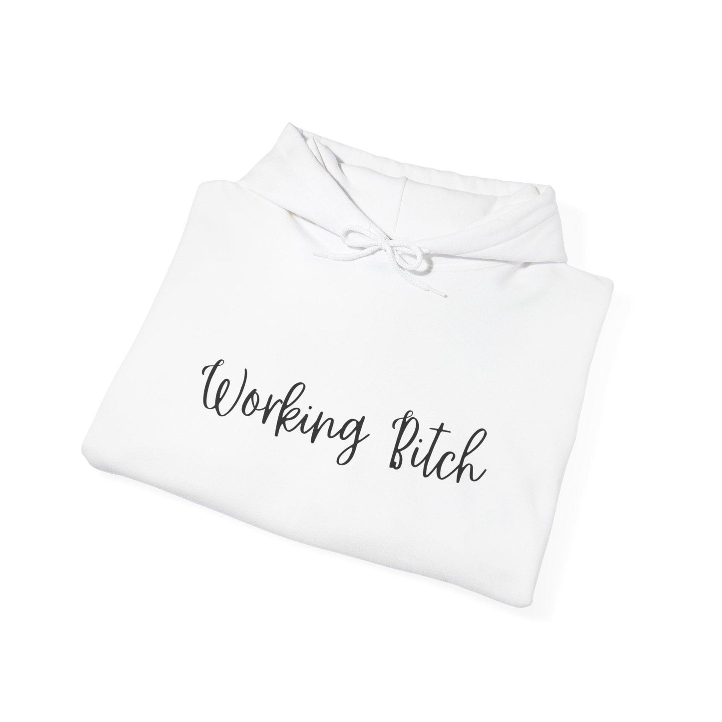 Unisex Heavy Blend™ Hooded Sweatshirt -Working B*tch