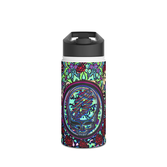 Grateful Dead Ramblin Roze Stainless Steel Water Bottle