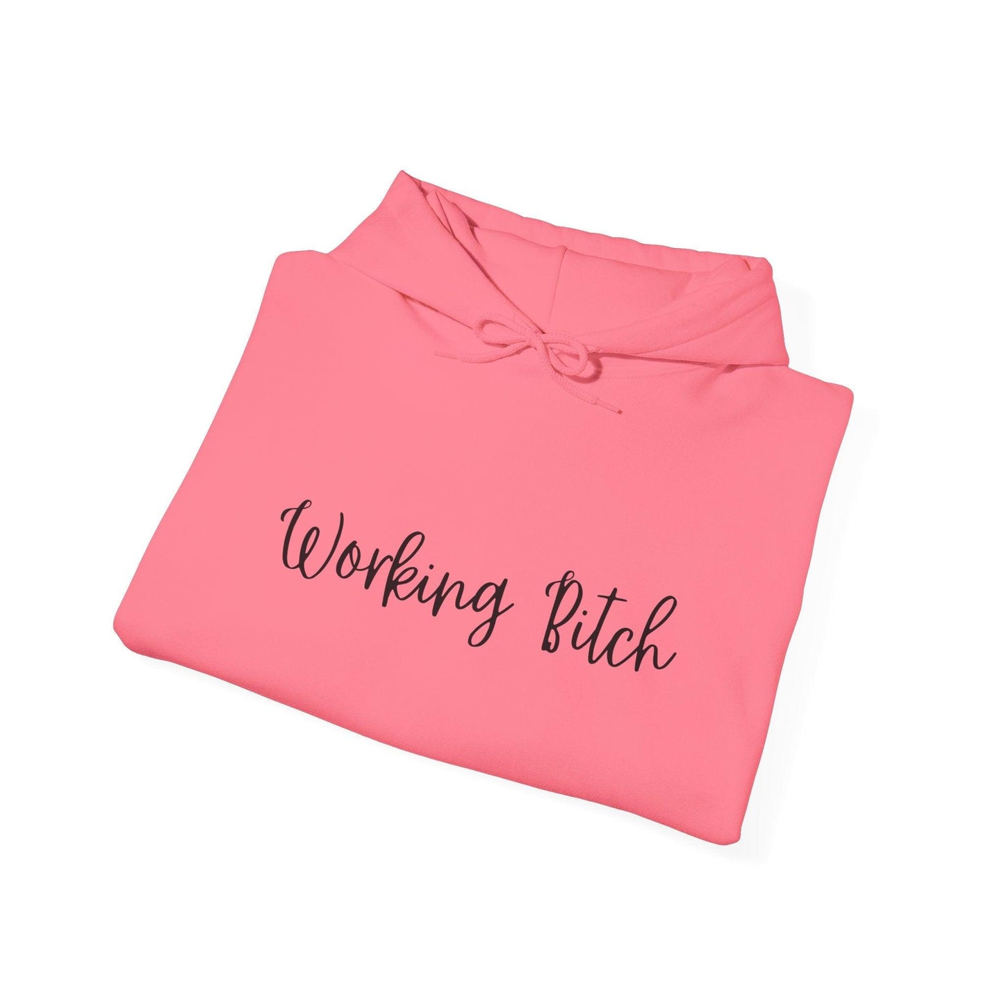 Unisex Heavy Blend™ Hooded Sweatshirt -Working B*tch