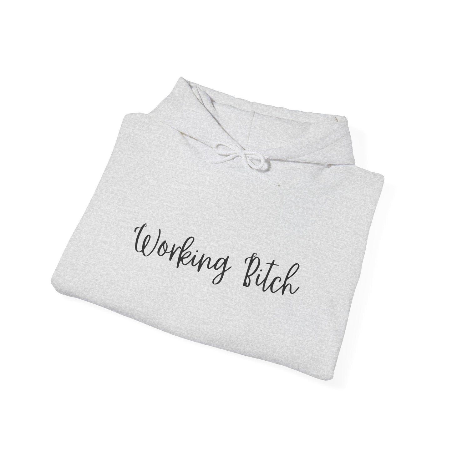 Unisex Heavy Blend™ Hooded Sweatshirt -Working B*tch