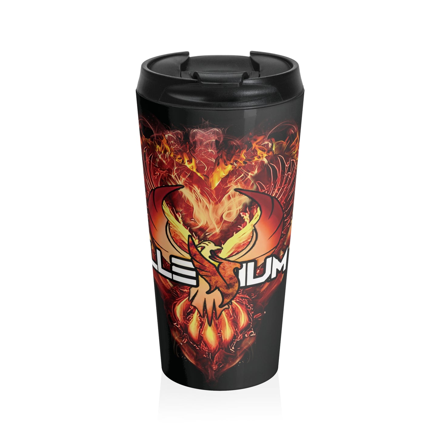 Travel Mug - Illenium Fan Favorite Flaming Layered Logo